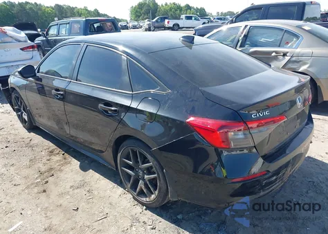 2022 Honda Civic Sport из США, поврежденный, VIN 2HGFE2F58NH575820